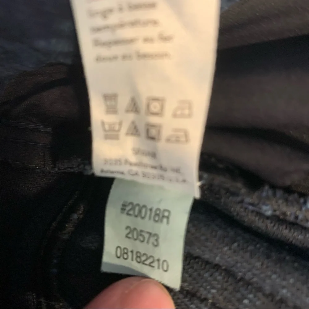 SPANX Blue Cheetah‎ Print Leggings Small